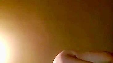 Esguicho Interracial Caseiro com Pau Preto Grande