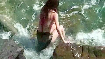 Foda ao ar livre caseira com namoradas universitárias morenas