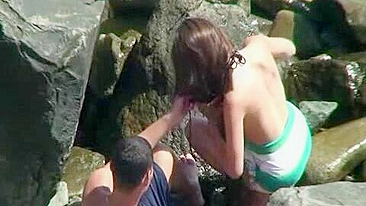 Foda ao ar livre caseira com namoradas universitárias morenas