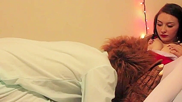 Pornô Amador de Peitos Grandes com Roleplay e de Quatro em Cosplay Caseiro