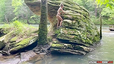 Sexo Caseiro no Rio com Loira Gostosa - Vaqueira Amadora Fode Forte