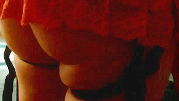 Esposa com Strap-on Arrombando o Cu do Marido em Sexo Caseiro