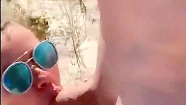 Sexo Público Caseiro com Gozadas e Faciais - Casal Amador em Aventura Hardcore