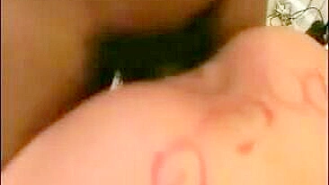 Esposa Swing Caseira Anal Interracial Bruto Creampie e Comendo Porra