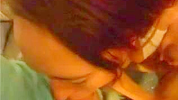 Gatinhas da Facul em Ménage Selvagem com Gozada na Boca