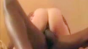 Esposa em Anal Trio Amador com BBC e Pauzão