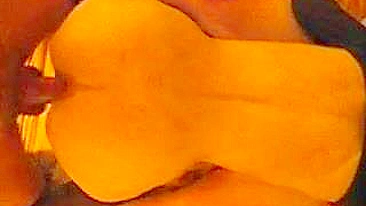 Ménage Interracial de MILF Corno com Espeto Amador