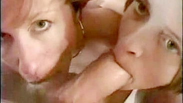 Mãe MILF e Padrasto em Ménage Anal com Gozada na Boca