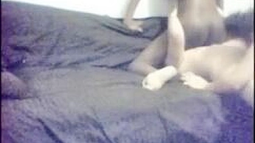 Ménage Swingueiro Interracial Amador com Buceta Preta