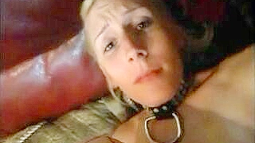 Loira Submissa Fodida no Cu em 3Some Amador com Rede e Escrava Magrinha