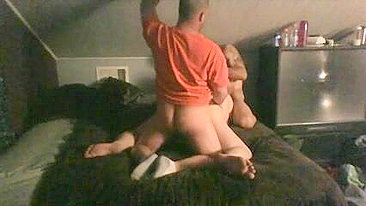 Ménage Gangbang Interracial com Esposa Gorda e Amante Negro