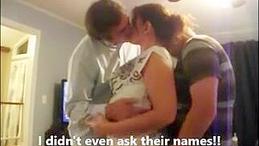 Esposa Safada em Festa de Aniversário com BBW Corno Faciais e Orgasmos de Gangbang