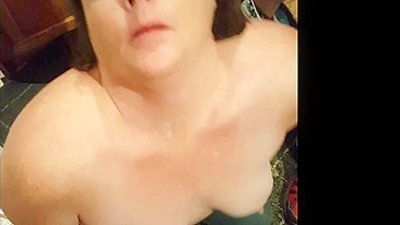 BBW Amadora em Boquete e Gozada Facial no Ménage