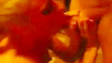 Loira Ninfomaníaca em Trio Caseiro com Gozada na Boca e Facial