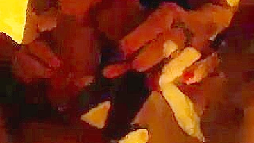 Ménage Amador com Esposa Safada de Meia-Calça e Suruba de Swing