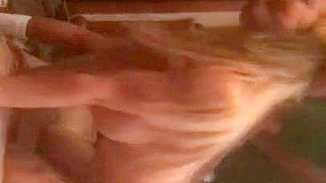 Esposa Loira em Gangbang Interracial com Amante BBC