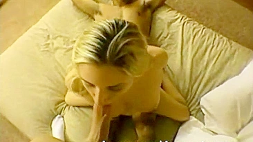 Esposa MILF Loira em Gangbang de Sexo em Grupo Liberal