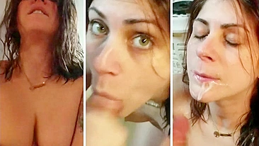 Safada Leva Gozada em Pornô Caseiro com Boquete e Cavalgada