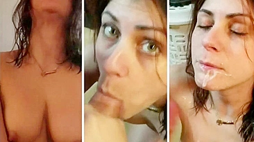 Safada Leva Gozada em Pornô Caseiro com Boquete e Cavalgada