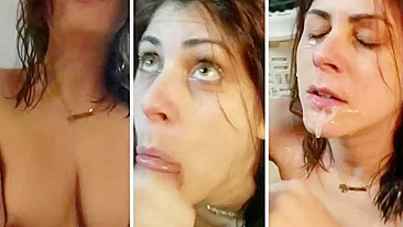 Safada Leva Gozada em Pornô Caseiro com Boquete e Cavalgada