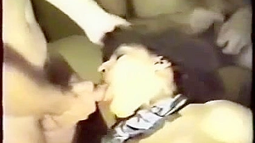 Esposa Safada em Orgia Interracial com Paus Pretos Grandes