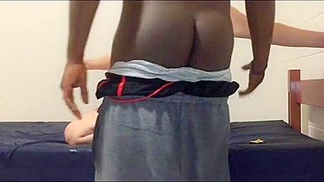 Ménage Interracial com Loira Puta e BBC