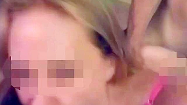 Loira Casada em Ménage Quente Caseiro com Corninho e Amigo