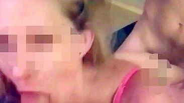 Loira Casada em Ménage Quente Caseiro com Corninho e Amigo