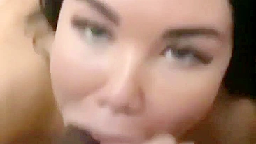 Trio Interracial com Paus Grandes e Boquetes