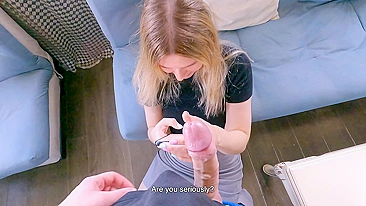 Jogos XXX em família ~ Tabu secreto. Irmão e irmã transam por causa de app no iPhone