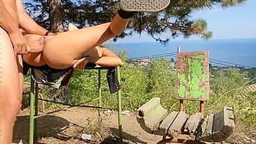 Curta Sexo ao Ar Livre com Sua Mulher e Vista Incrível!