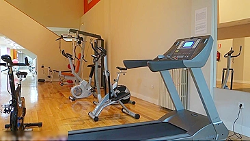 Fodendo na Esteira da Academia