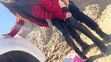 Boquete e Sexo ao Ar Livre Voyeur Chinês