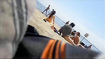 Câmera Espiã na Praia Flagra Teens Nuas em Colônia Nudista!