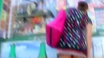 Pernas Gostosas de Latina em Upskirt Voyeur Candid