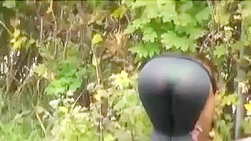 Italiana Gostosa de Legging Justa Filmada às Escondidas