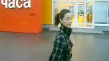 Casal Hipster Amador Fodendo com Tesão em Lugar Público