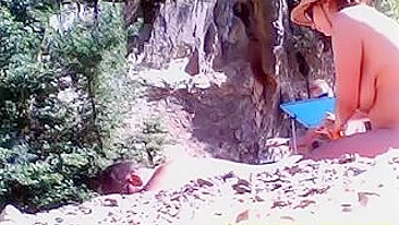 Praia de Nudismo Voyeur