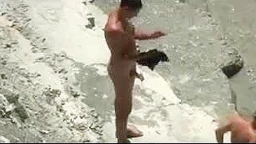 Casal Nu Safado Pego Transando Quente por Voyeur na Câmera