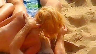 Milf Gostosa Espia Diversão na Praia de Nudismo, Safadezas Reveladas!