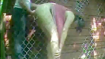 Russos Tarados Fodendo ao Ar Livre na Câmera Escondida