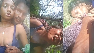 Vazou MMS desi! Aluna jovem e tímida fode com professor na selva