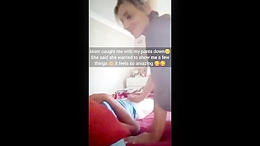 Mamãe me pegou com as calças arriadas