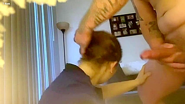 Papai, usamos a garganta submissa da mamãe pro sexo